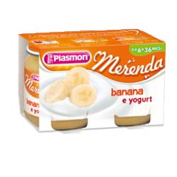 [909837395] PLASMON OMOGENEIZZATO YOGURT BANANA 120 G X 2 PEZZI