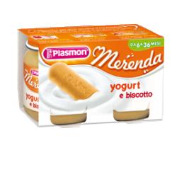 [912860032] PLASMON OMOGENEIZZATO YOGURT BISCOTTO 120 G X 2 PEZZI