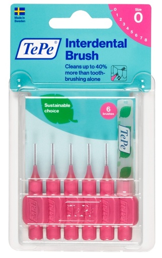 [925897302] TEPE SCOVOLINO ROSA 0,4MM 6 PEZZI