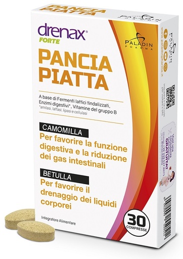[926143405] DRENAX FORTE PANCIA PIATTA 30 COMPRESSE