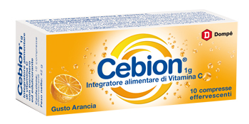 [926737697] CEBION EFFERVESCENTI VITAMINA C ARANCIA 10 COMPRESSE