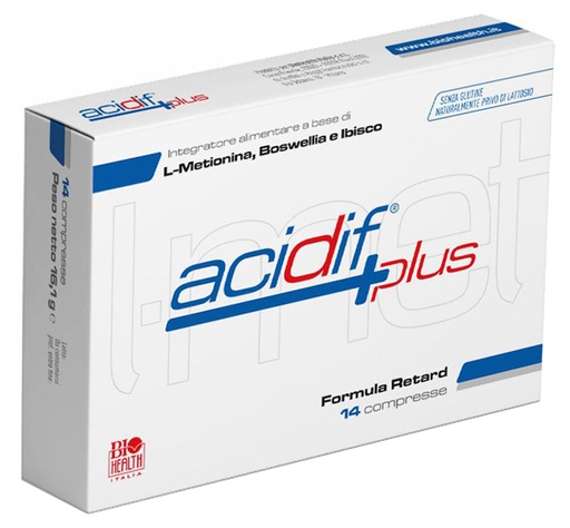 [931010589] ACIDIF PLUS 14 COMPRESSE