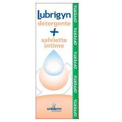 [931162313] LUBRIGYN COFANETTO DETERGENTE 200 ML + 15 SALVIETTINE