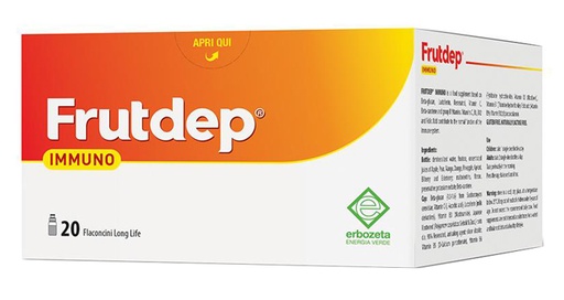 [931454298] FRUTDEP IMMUNO 20 FLACONCINI 10 ML