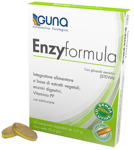 [931846101] ENZYFORMULA 20 COMPRESSE DEGLUTIBILI