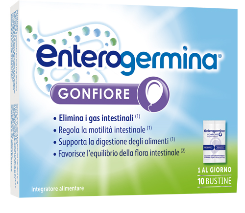 [935190393] ENTEROGERMINA GONFIORE 10 BUSTINE BIPARTITE