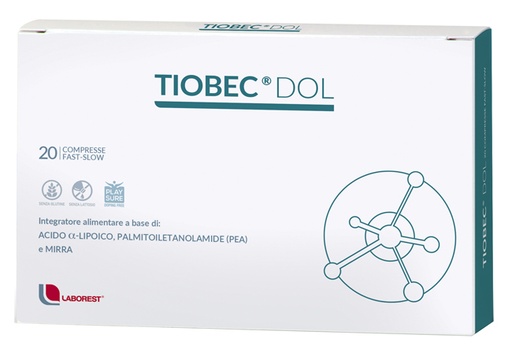 [935700219] TIOBEC DOL 20 COMPRESSE DA 1455 MG