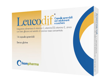 [938062650] LEUCODIF 14 CAPSULE SPREMIBILI
