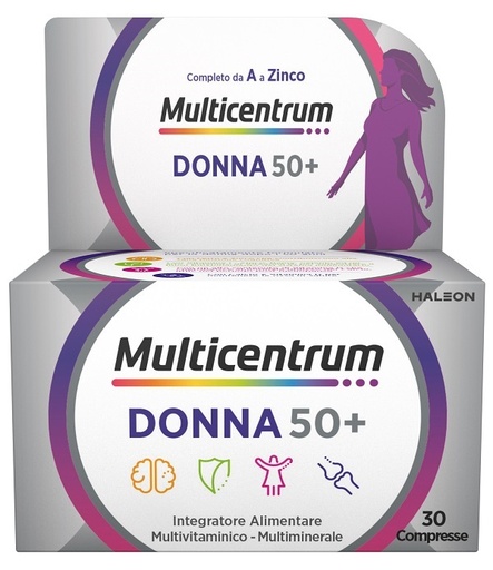 [938657069] MULTICENTRUM DONNA 50+ 30 COMPRESSE
