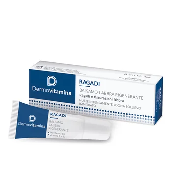 [940742947] DERMOVITAMINA RAGADI LABBRA BALSAMO RIGENERANTE 8 ML