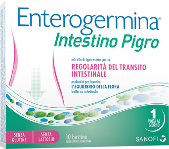 [942141108] ENTEROGERMINA INTESTINO PIGRO 10 BUSTINE