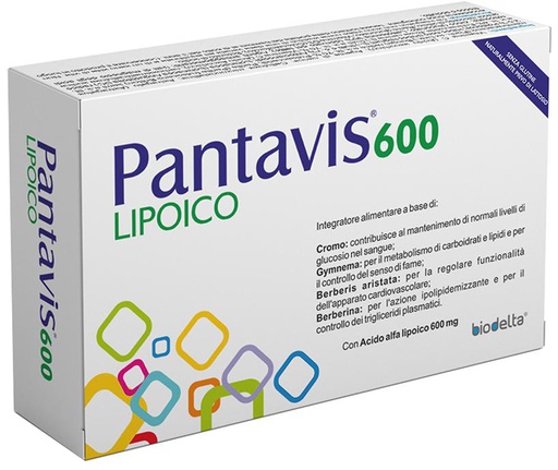 [947062992] PANTAVIS 600 LIPOICO 30 COMPRESSE