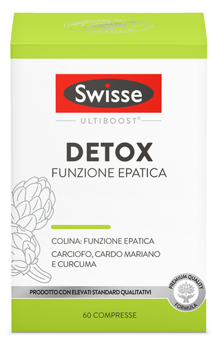 [975525787] SWISSE DETOX FUNZIONE EPATICA 60 COMPRESSE