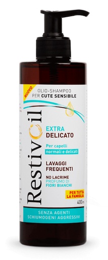 [976024947] RESTIVOIL EXTRA DELICATO OLIO SHAMPOO PER CUTE SENSIBILE 400 ML