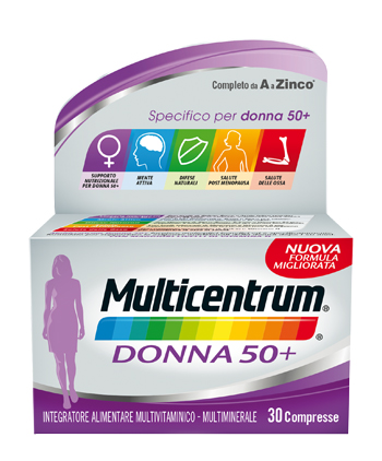 [976334209] MULTICENTRUM DONNA 50+ 60 COMPRESSE