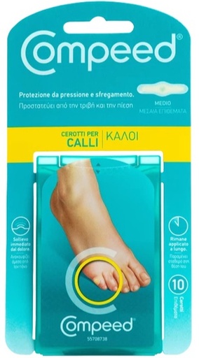 [979605413] COMPEED CEROTTI PER CALLI MEDIO 10 PEZZI