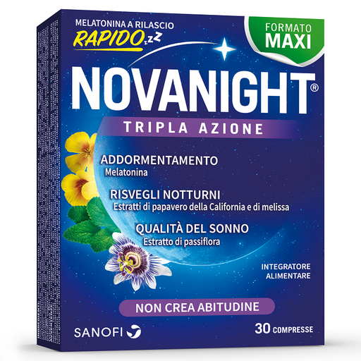 [982984864] NOVANIGHT 30 COMPRESSE RILASCIO RADIDO NEW