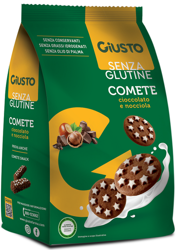 [984779189] GIUSTO SENZA GLUTINE COMETE BISCOTTI 200 G